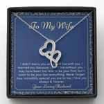 Why I married you, Wife anniversary birthday necklace gift