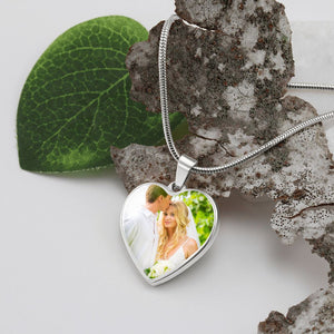 Anniversary Photo necklace gift for wife girlfriend