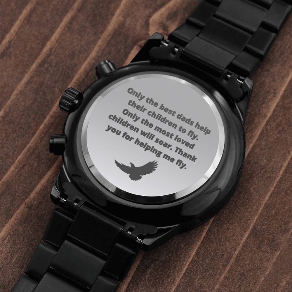 Best Dad Engraved watch father's day Christmas gift from son daughter