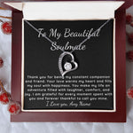 Forever Love To My Soulmate Necklace jewelry