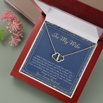 Why I married you Gold necklace for wife