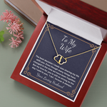 Everlasting Love necklace gift for wife