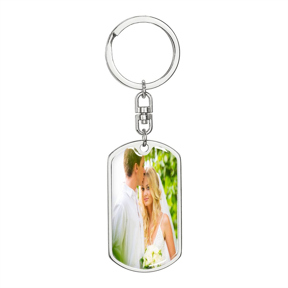 Personalized Photo keyring