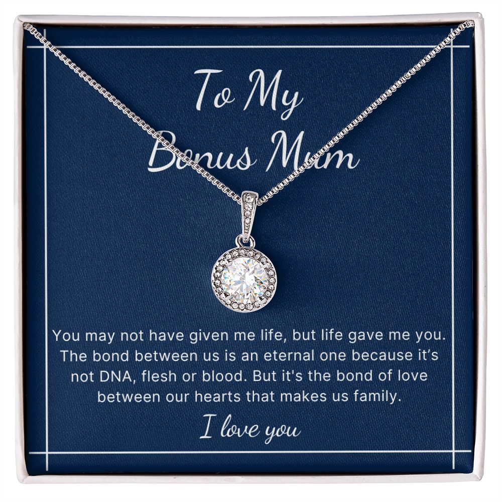 Bonus Mum eternal necklace mothers day, birthday gift