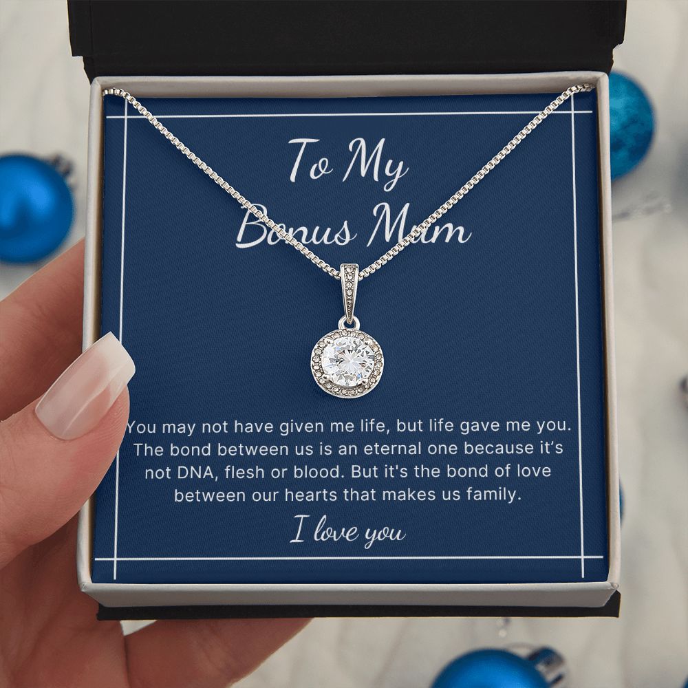 Bonus Mum eternal necklace mothers day, birthday gift