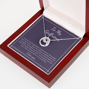 Lucky in Love Girlfriends necklace gift