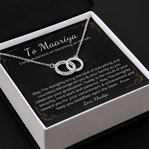 Personalised Alimah gift necklace