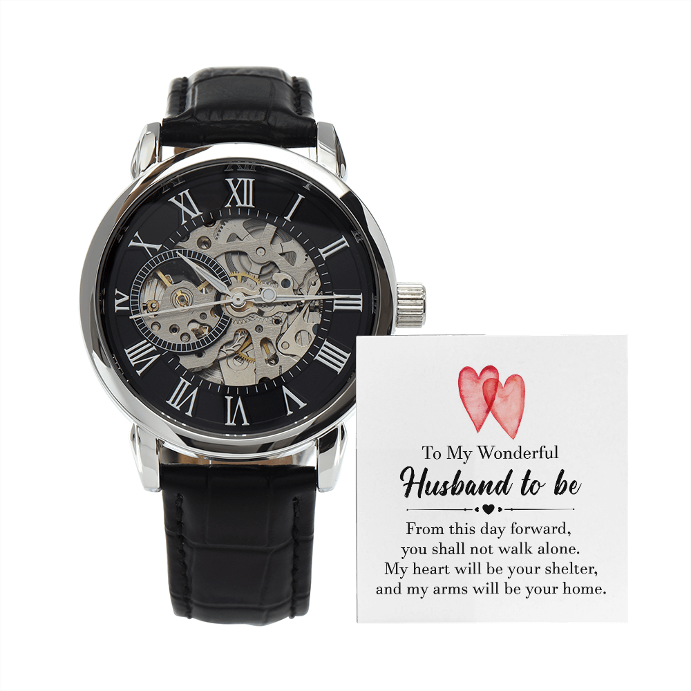 Husband to be wedding gift watch