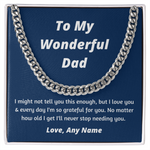 Personalized Dad gift for father's day, birthday