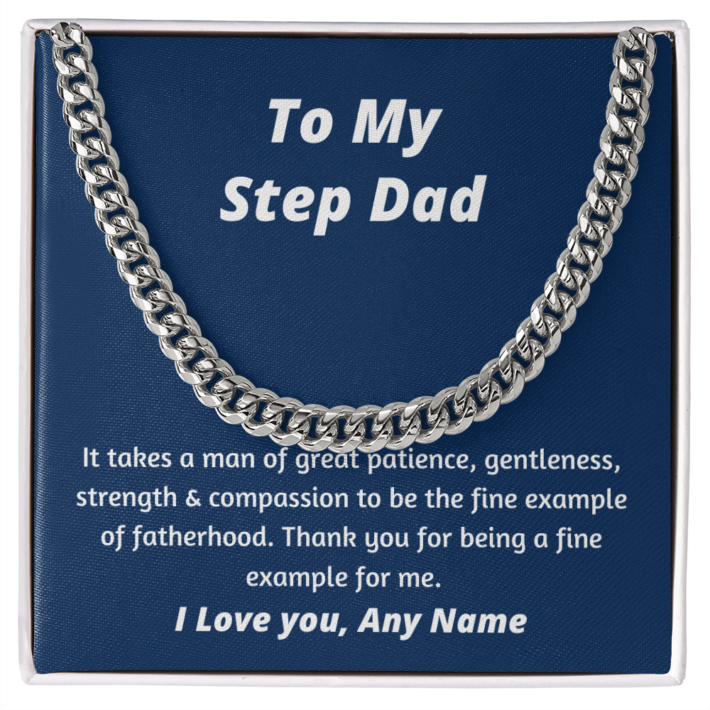 Personalized step dad gift