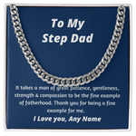 Personalized step dad gift