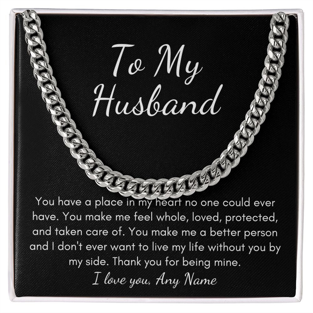 Personalized You're in my heart. To husband Valientes Day birthday gift