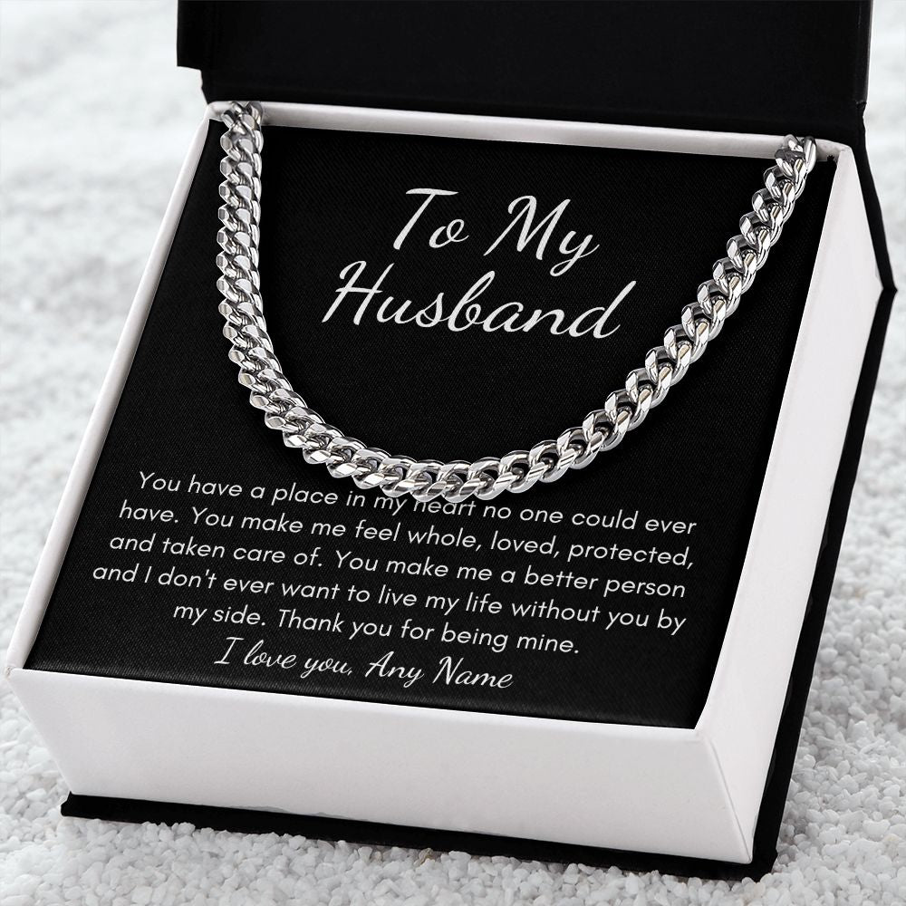 Personalized You're in my heart. To husband Valientes Day birthday gift