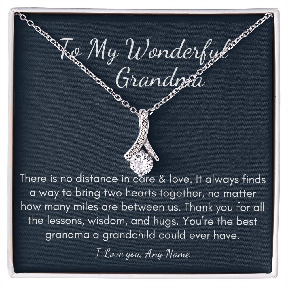 To My Grandma Jewelry For birthday Mother's Day Gift