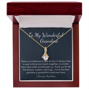 To My Grandma Jewelry For birthday Mother's Day Gift