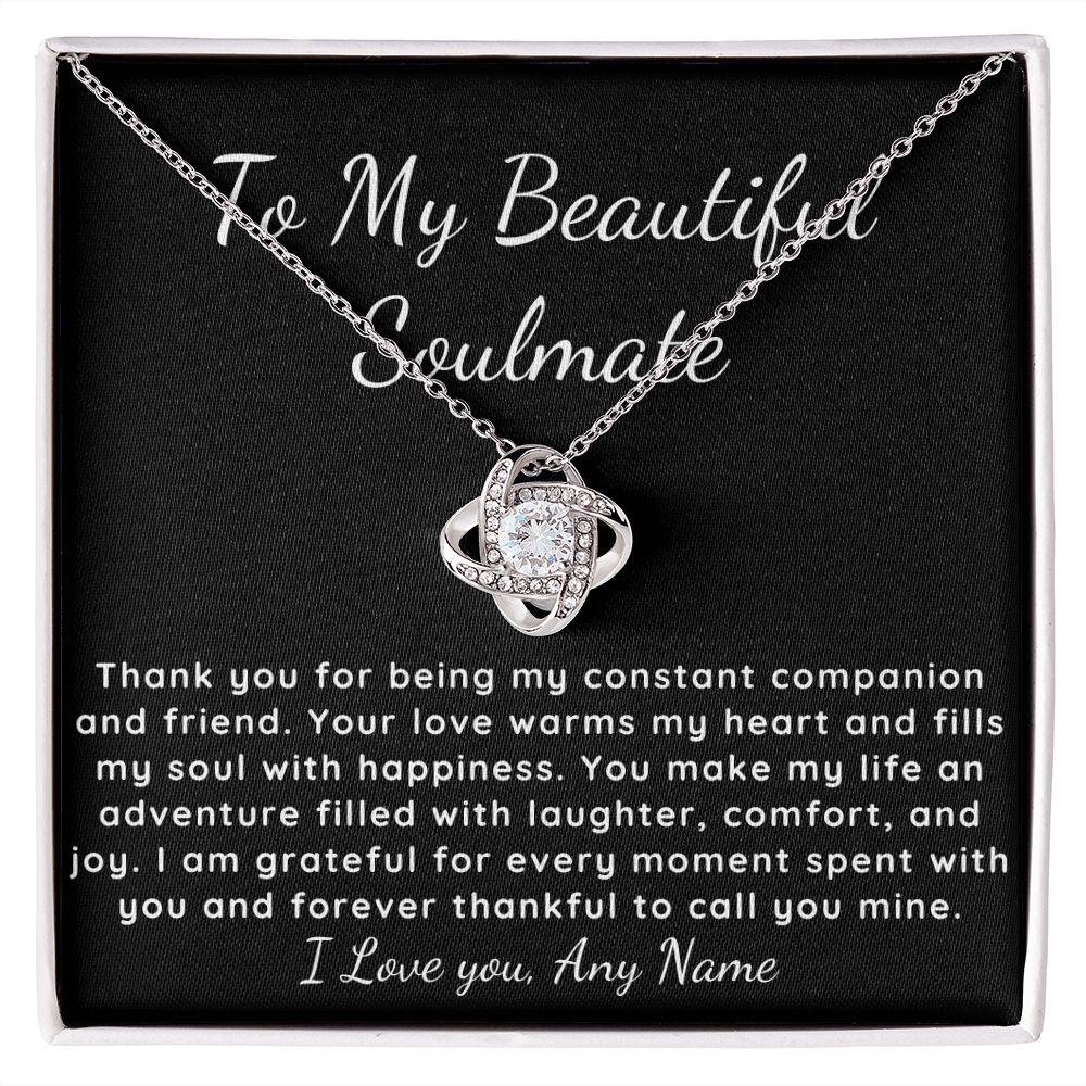 Love Knot Soulmate jewelry Necklace