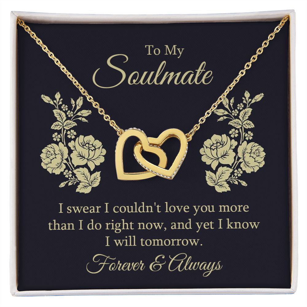 To My Soulmate I love you more