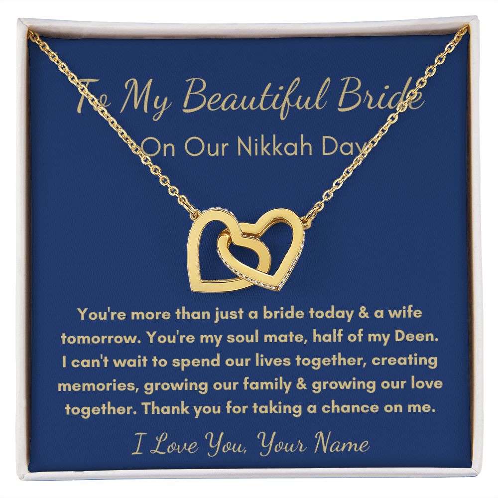 Personalized To My Bride on our Nikkah Day