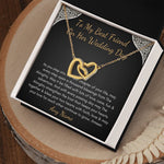 Personalized Interlocking Hearts Islamic Best Friend Wedding gift
