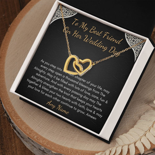 Friend Necklace, Best Friend Wedding Gift To Bride From Maid Of Honor, –  Rakva
