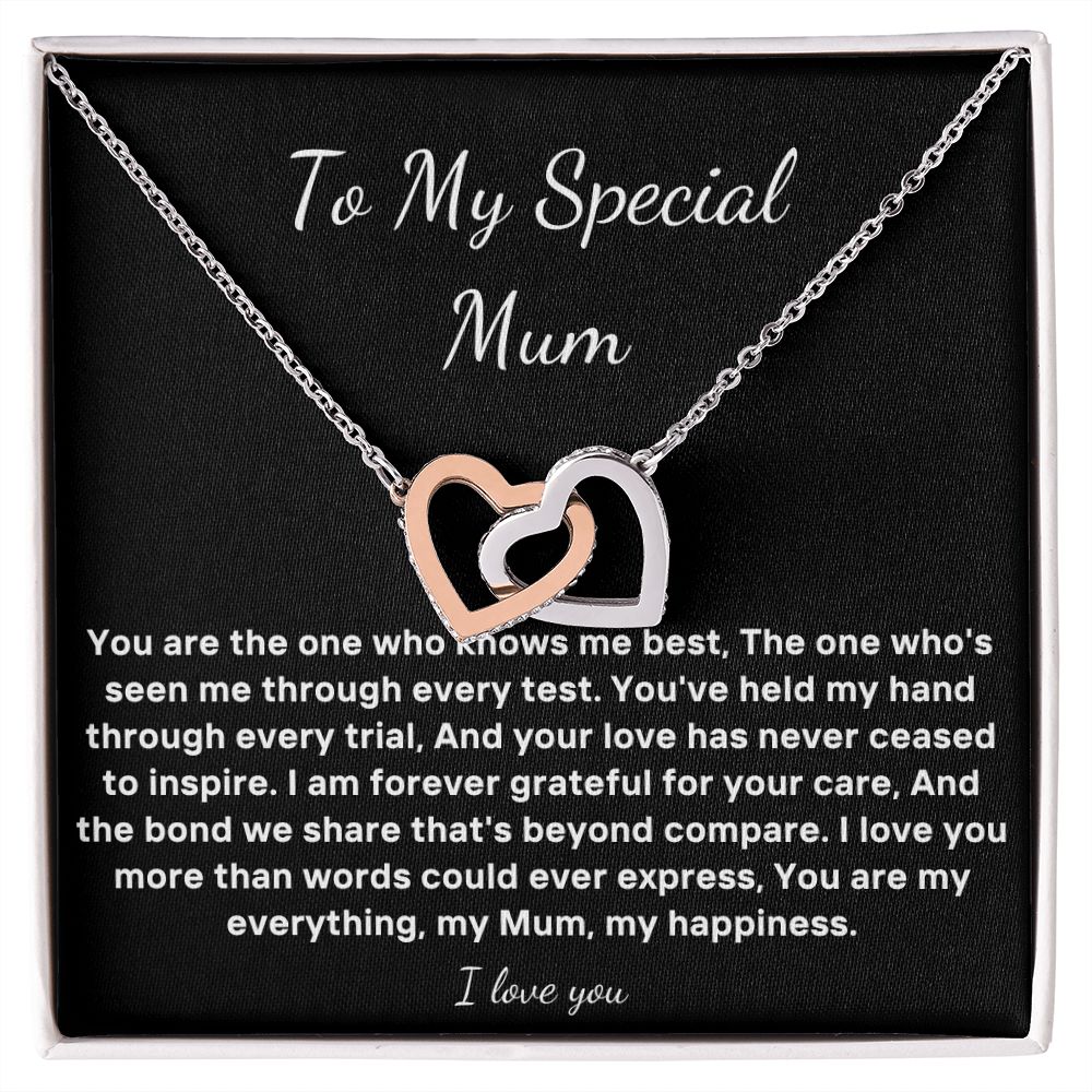 Mum Special heart necklace