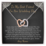Personalized Interlocking Hearts Islamic Best Friend Wedding gift