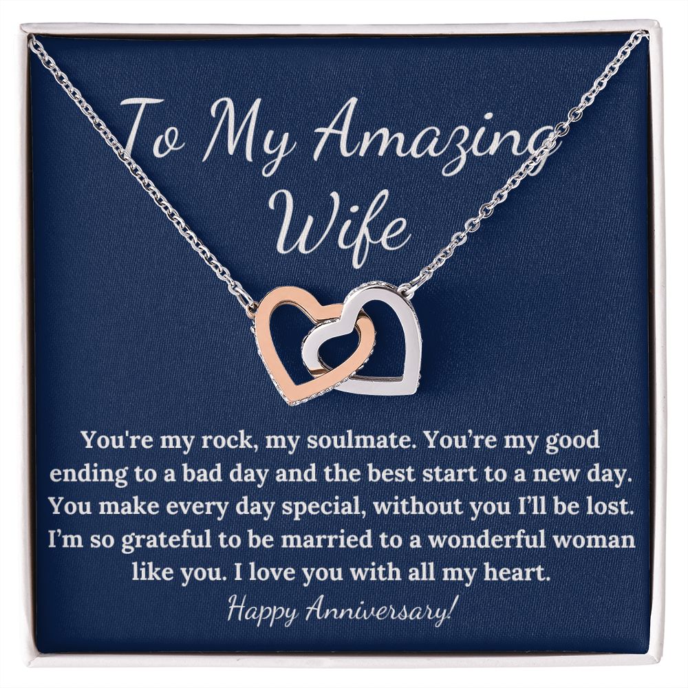 Anniversary necklace for wife