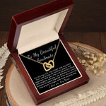 My Beautiful Soulmate Personalized heart necklace for girlfriend or wife