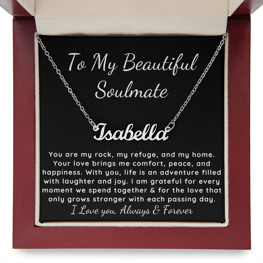 Custom Name Necklace for Soulmate