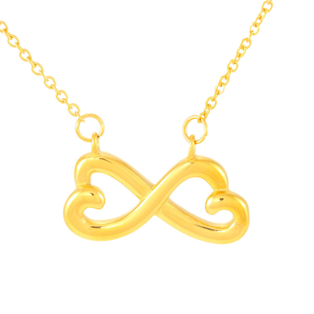 20th birthday infinity necklace for daughter