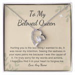 Personalized Forever I'm Sorry necklace for wife girlfriend best friend