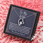 Forever Love Necklace for Wife Anniversary Birthday Valentines day Christmas gift
