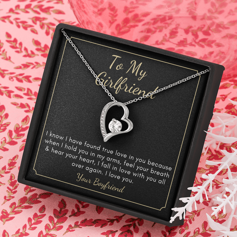 True love necklace for girlfriend