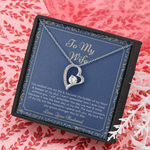 When you walked in to my life loving valentines wife necklace
