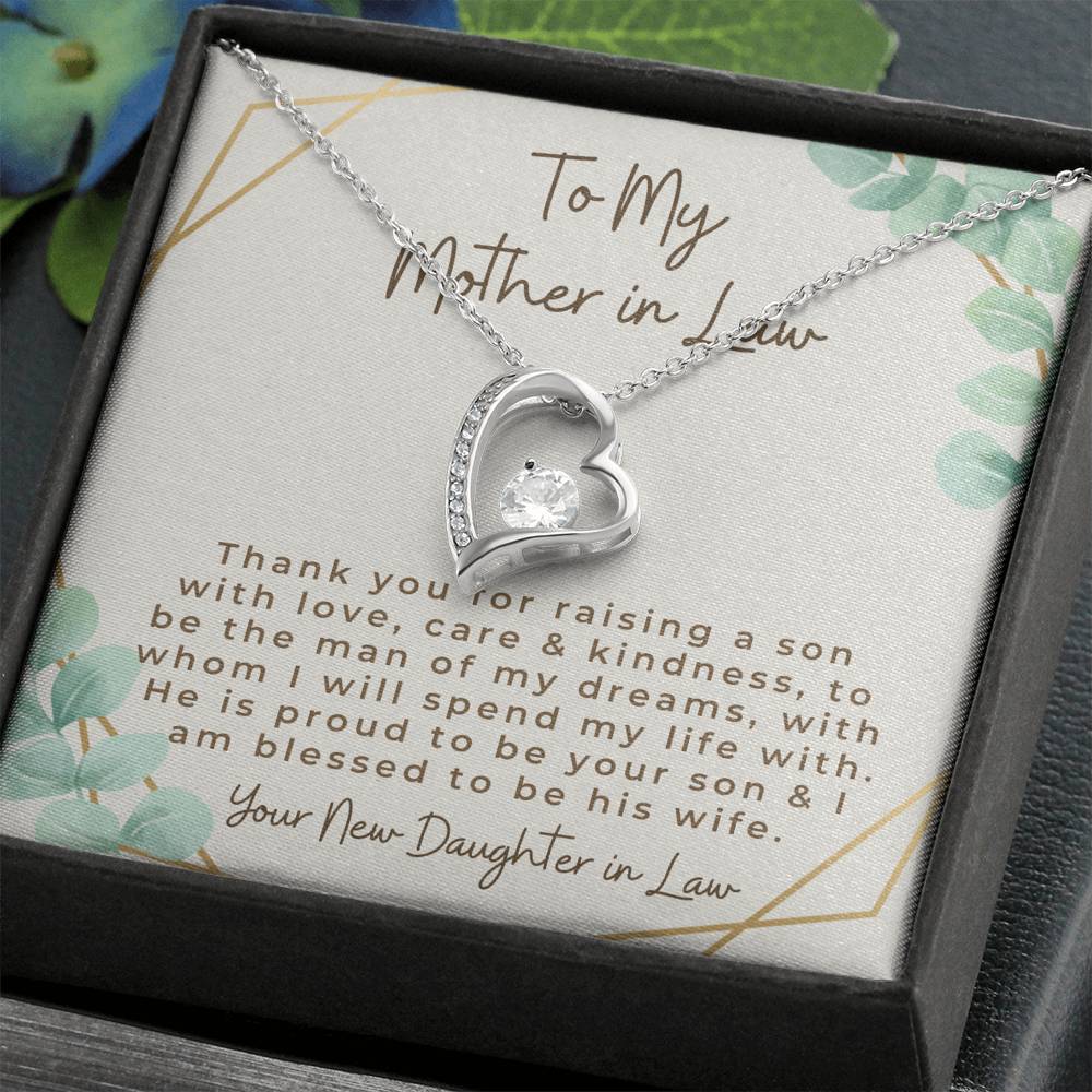 Forever Love Necklace mother in law gift from bride