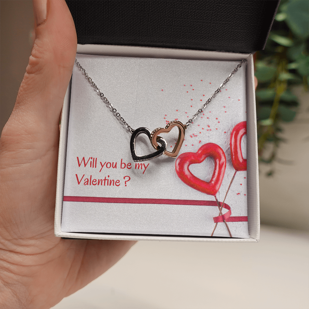 Will you be my Valentine necklace