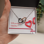Will you be my Valentine necklace