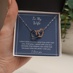 Dreams come true Wife necklace gift