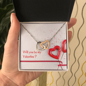 Will you be my Valentine necklace