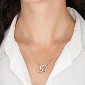 To My Big Sister sibling heart necklace