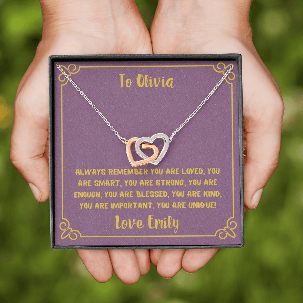 Personalised Positivity Affirmation Necklace