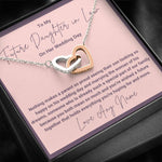 future daughter in law personalized wedding necklace