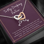best friend bff drinking partner gift necklace