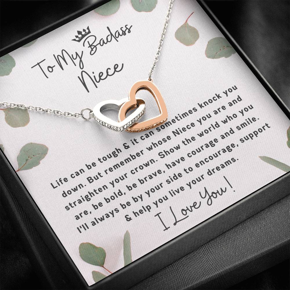 Badass niece necklace from Aunty or Uncle