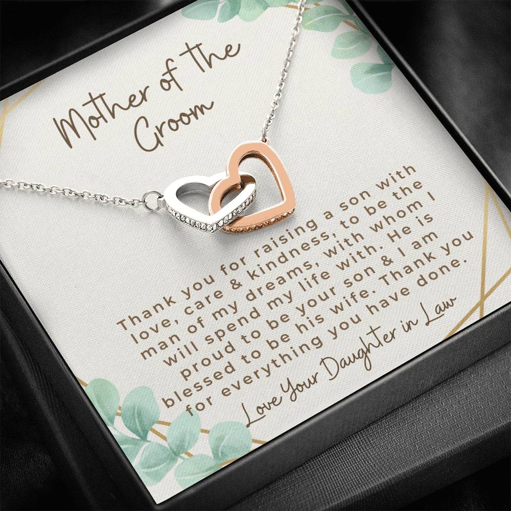 Mother of the Groom necklace gift