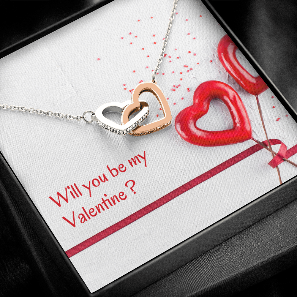 Will you be my Valentine necklace