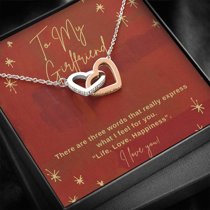 Girlfriend Anniversary Gift necklace Girlfriend Jewelry