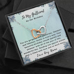 Girlfriend personalized birthday gift necklace
