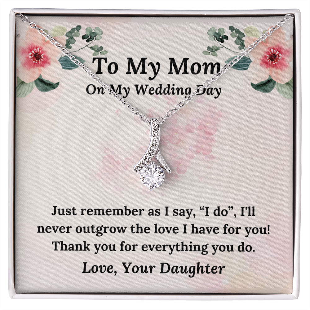 Alluring beauty necklace for mother of bride