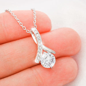 Personalized To the Best Future Daughter in law Alluring Necklace